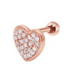Heart Helix Ear Piercing TIP-3434